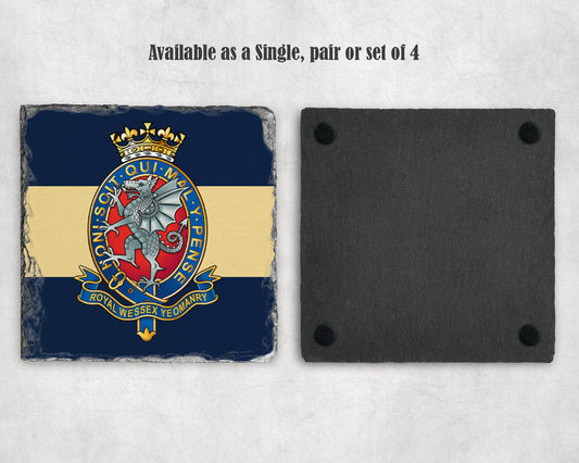 Royal Wessex Yeomanry - Slate Coaster
