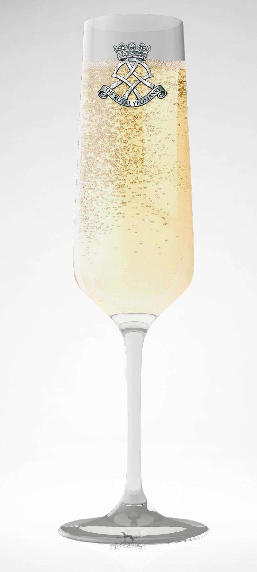 The Royal Yeomanry - Champagne/Prosecco Flutes