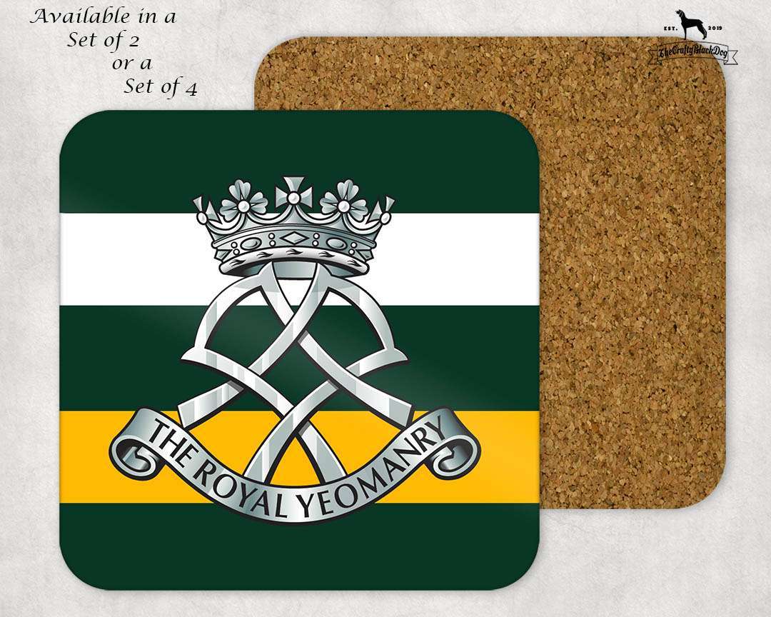 The Royal Yeomanry - COASTER SET