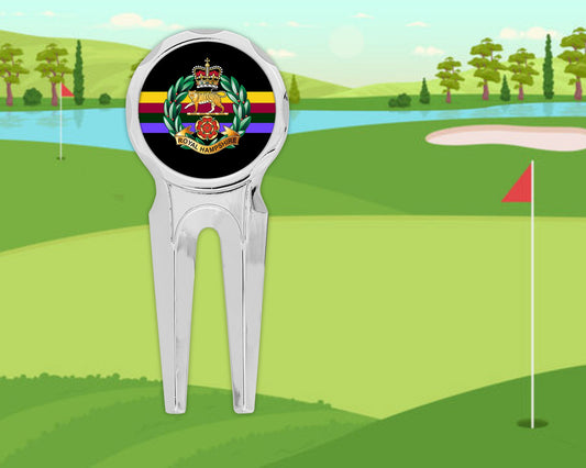 Royal Hampshire Regt - Golf Divot Repair Tool