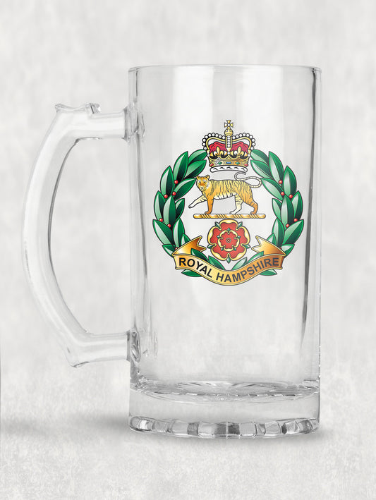 Royal Hampshire Regt - Tankard/Beer Mug/Stein