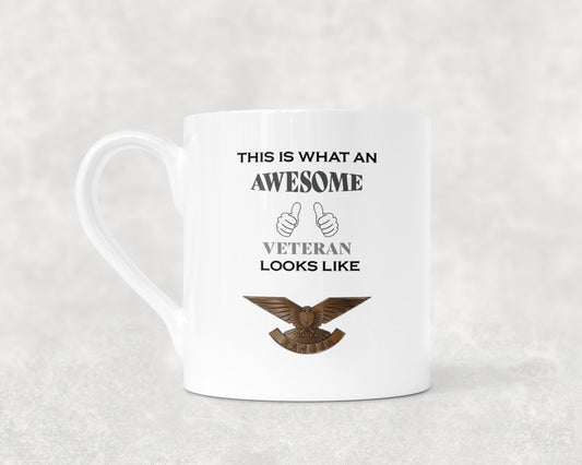 Ranger Regiment - Veteran - Bone China Mug