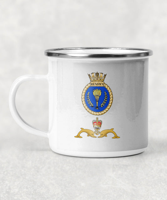 HMS Renown - Enamel Mug