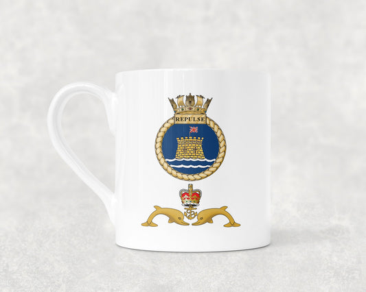 HMS Repulse - Bone China Mug