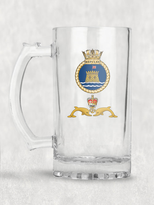 HMS Repulse - Tankard/Beer Mug/Stein