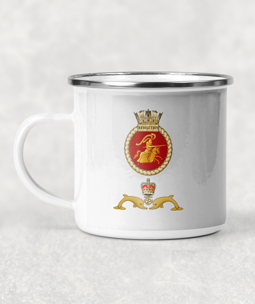 HMS Resolution - Enamel Mug