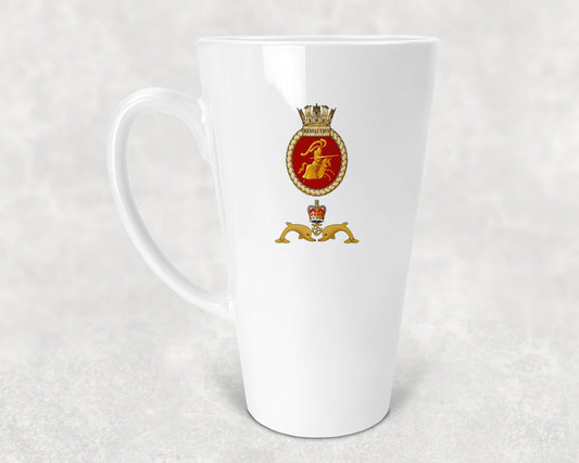 HMS Resolution - Latte Mug 17oz