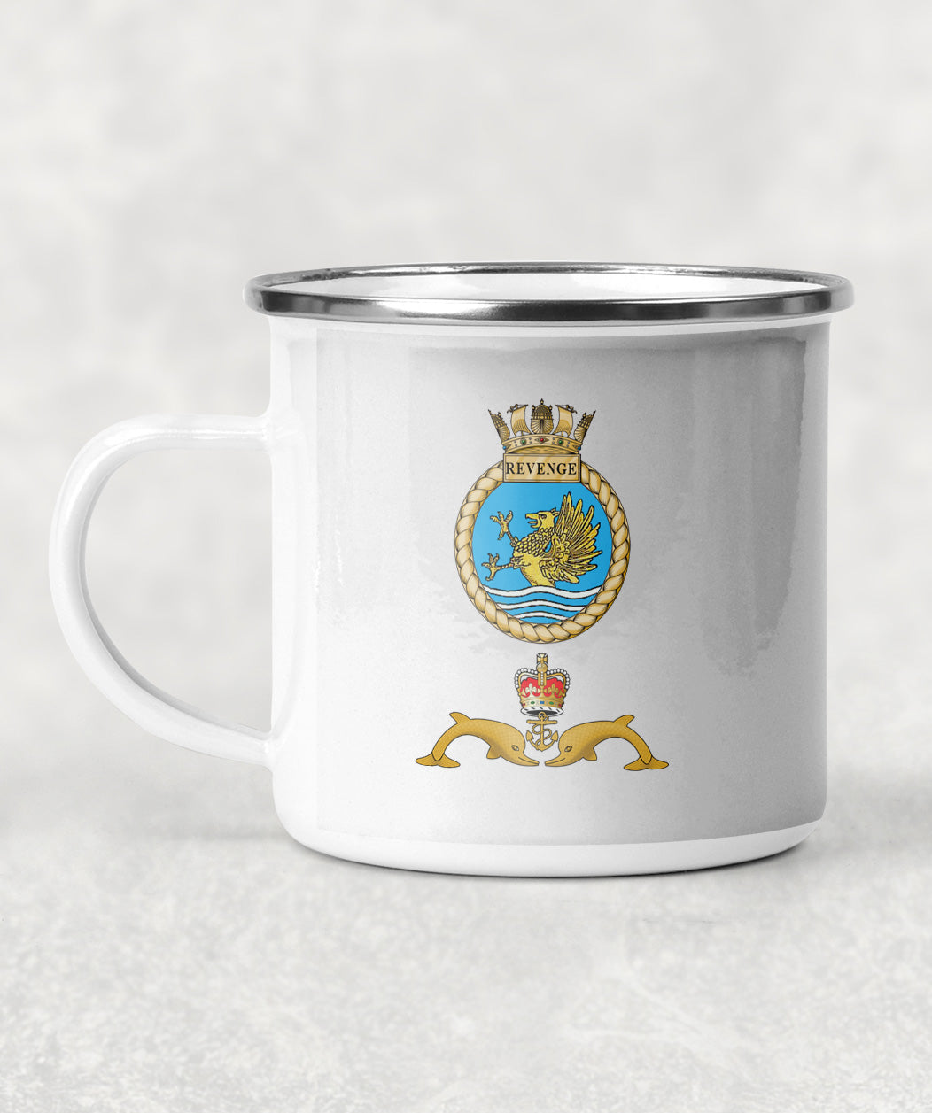 HMS Revenge - Enamel Mug