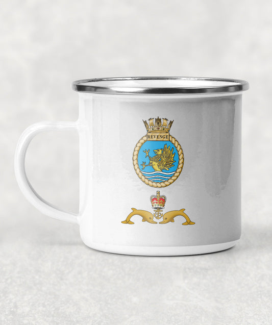 HMS Revenge - Enamel Mug