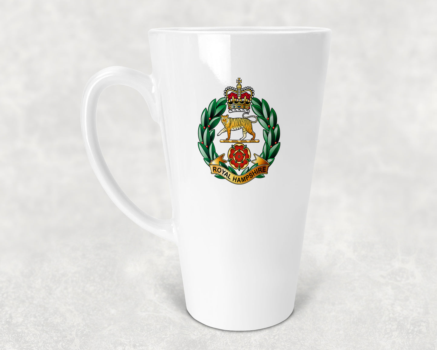 Royal Hampshire Regt - Latte Mug 17oz
