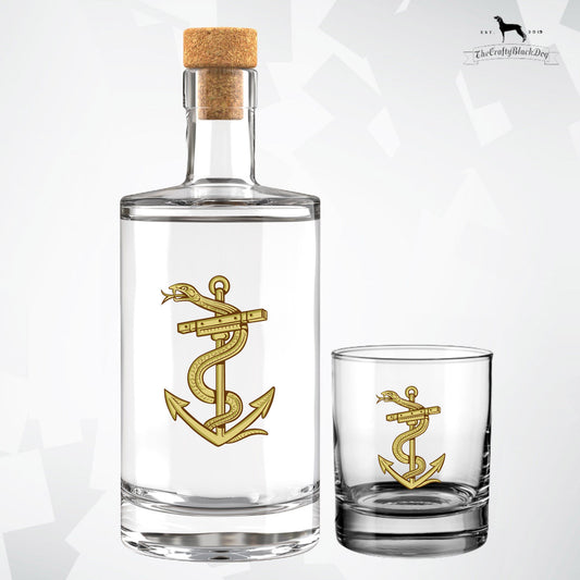 Royal Naval Medical Service - Fill Your Own Spirit Bottle