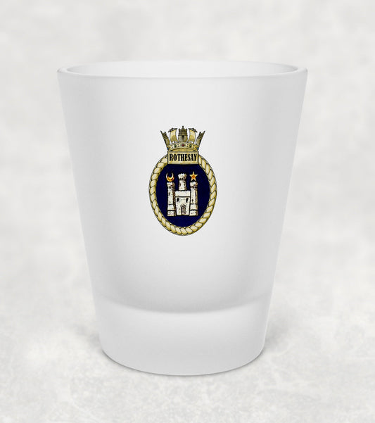 HMS Rothsey - Shot Glass