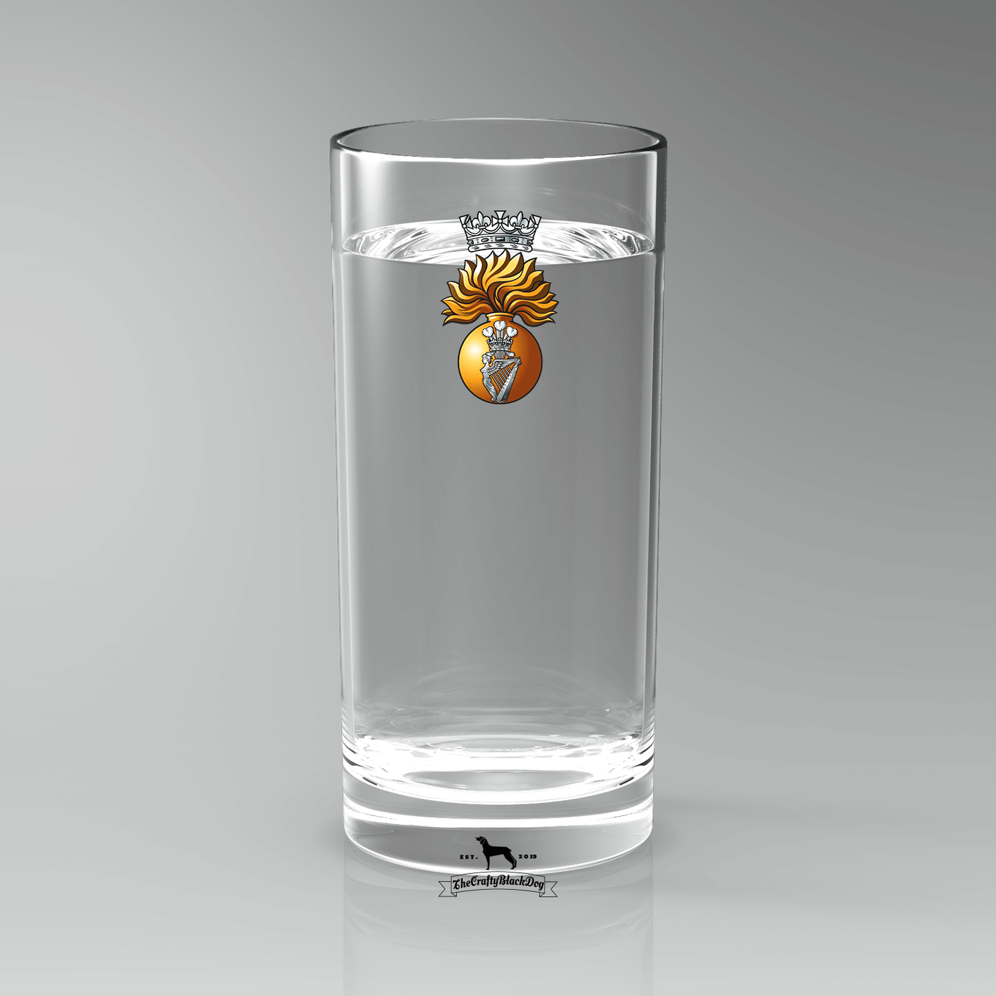 Royal Irish Fusiliers - Highball Glass(es)