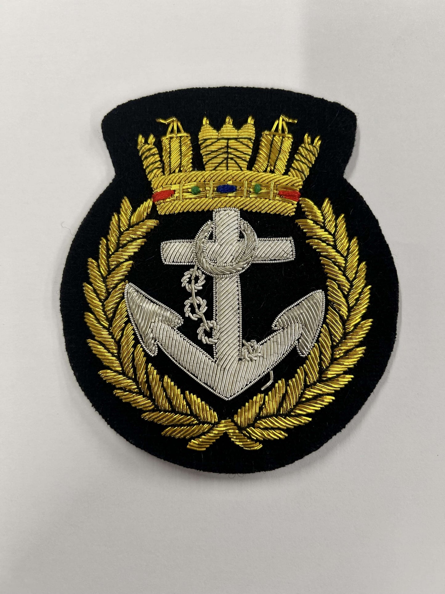 Royal Navy Crown and Anchor - Blazer Badge