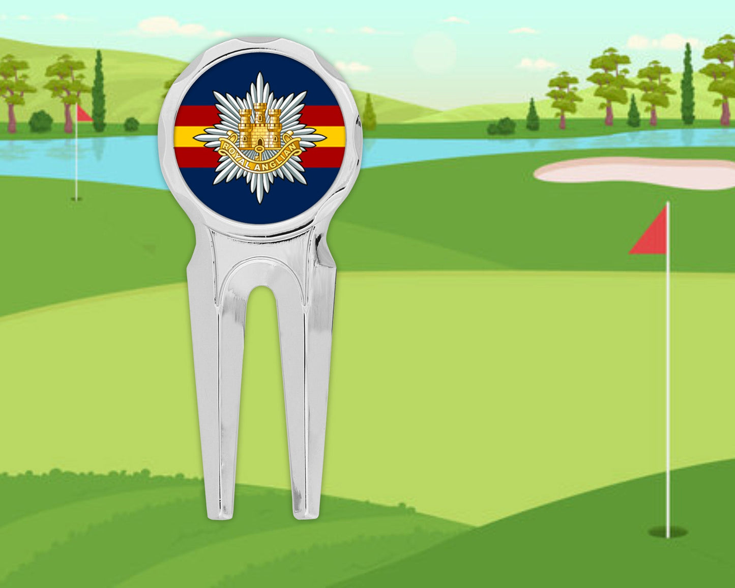 Royal Anglian Regiment - Golf Divot Repair Tool