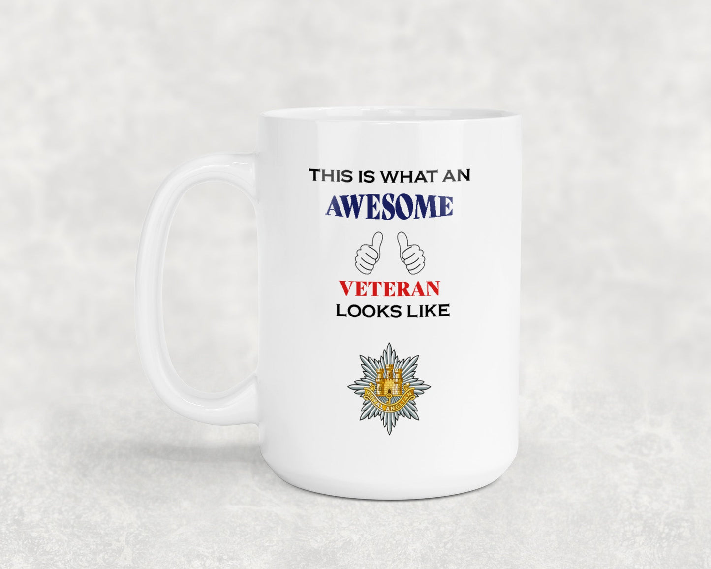 The Royal Anglian Regiment  - Veteran - 15oz Mug