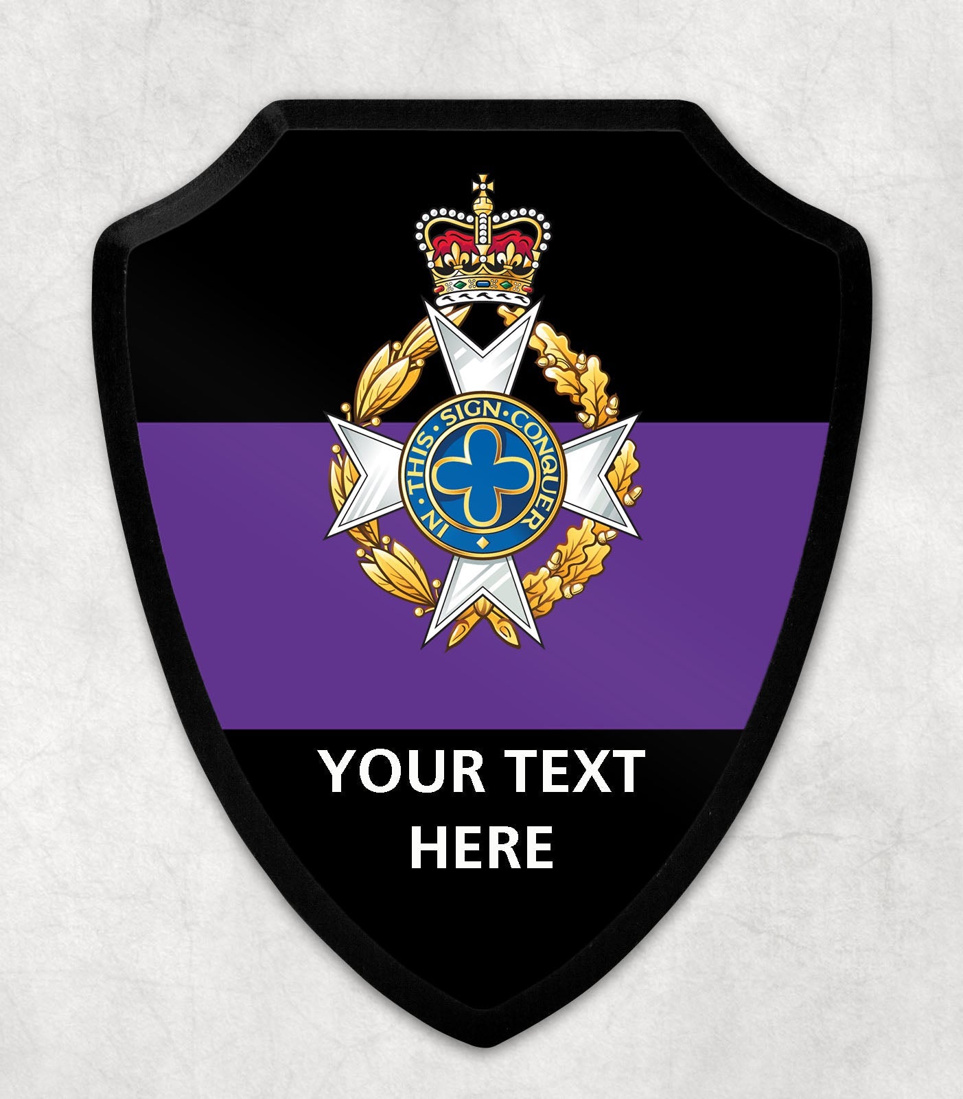 Royal Army Chaplains' Department - Printed Wall Shield