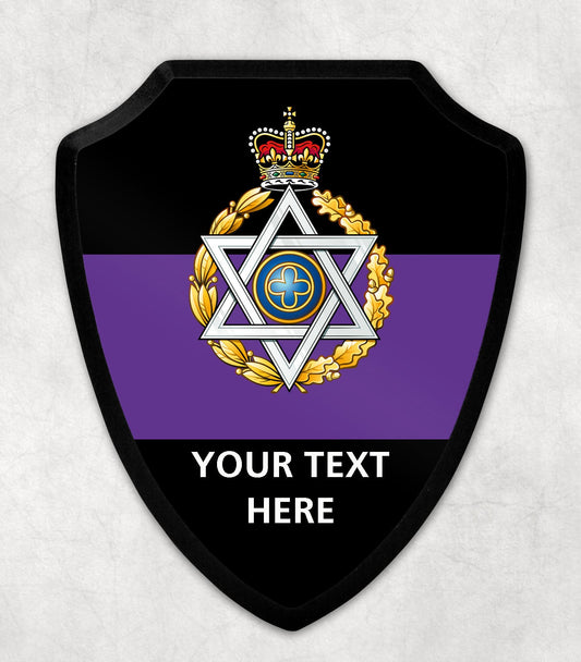 Royal Army Chaplains' Department Jewish - Printed Wall Shield