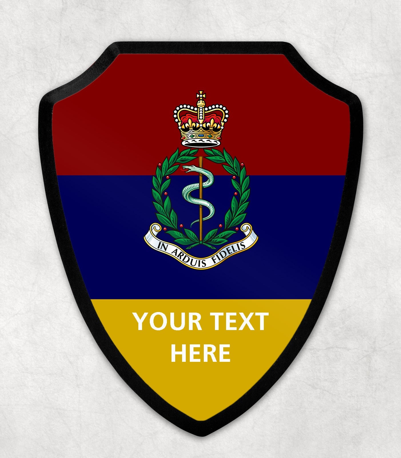 Royal Army Medical Corps - Printed Wall Shield