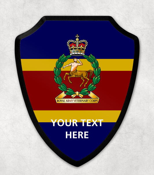 Royal Army Veterinary Corps - Printed Wall Shield