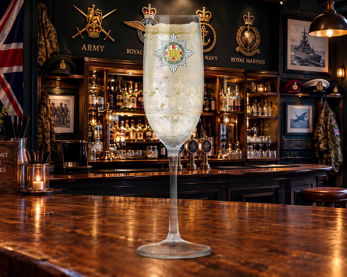Royal Dragoon Guards - Champagne/Prosecco Flute Glass