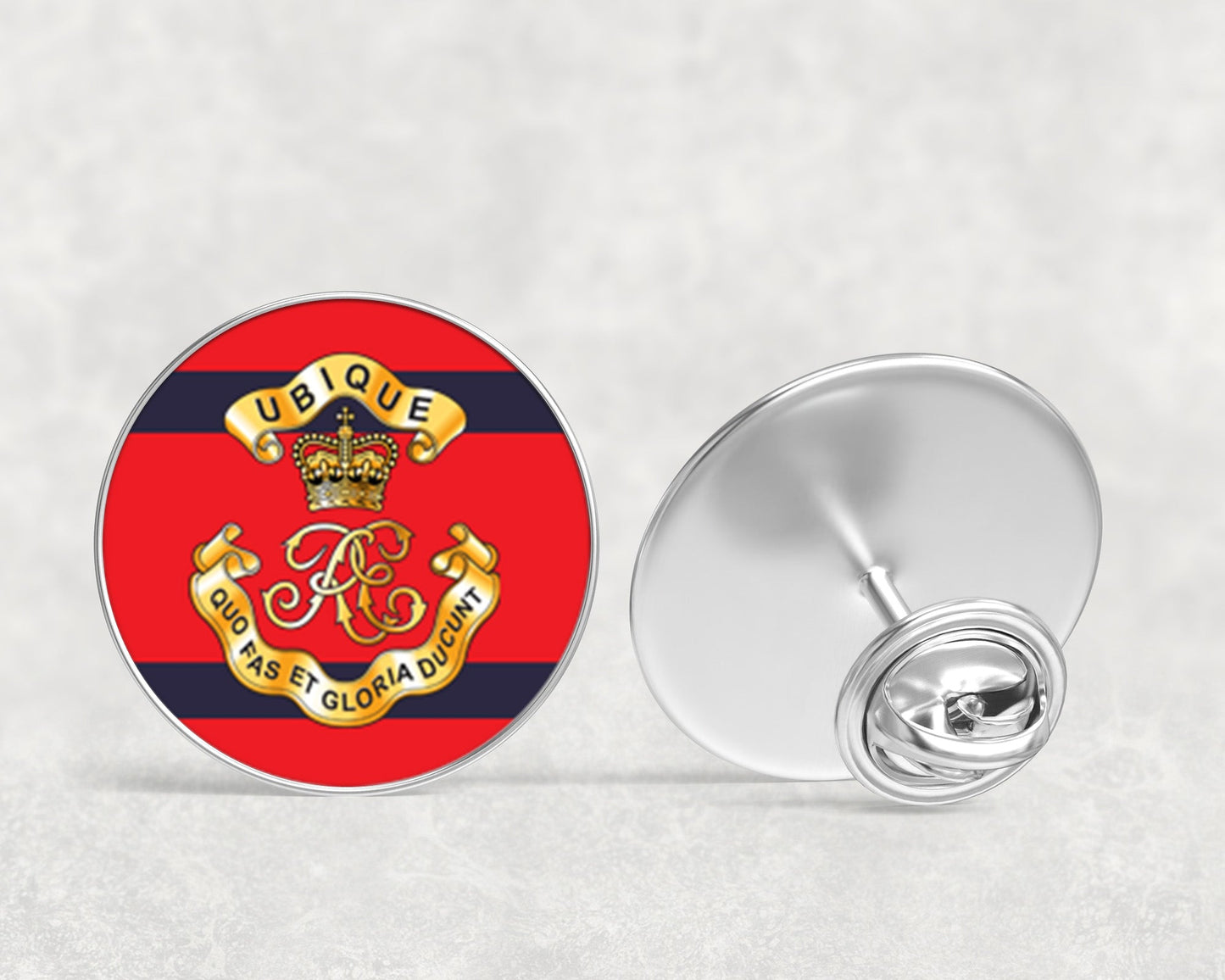Royal Engineers Cypher - Lapel Pin