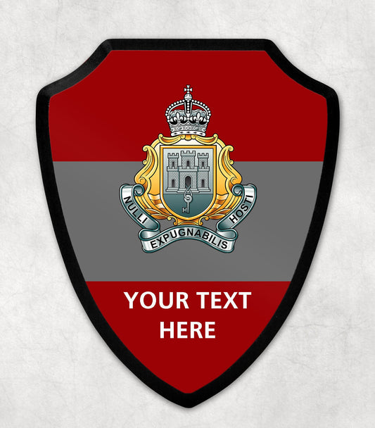 Royal Gibraltar Regiment KC - Printed Wall Shield
