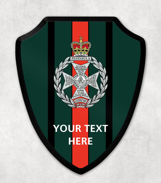 Royal Green Jackets - Printed Wall Shield