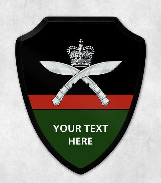 Royal Gurkha Rifles - Printed Wall Shield