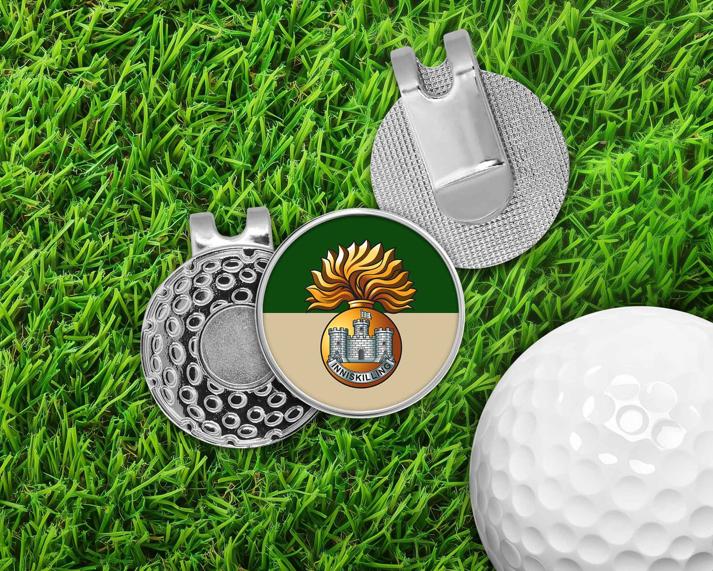 Royal Inniskilling Fusiliers - Golf Ball Marker Hat Clip