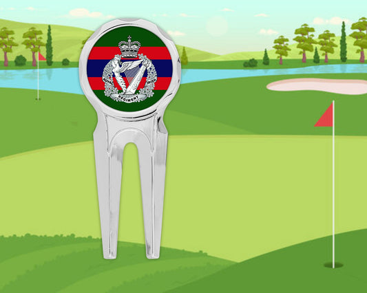 Royal Irish Regiment Crest - Golf Divot Repair Tool