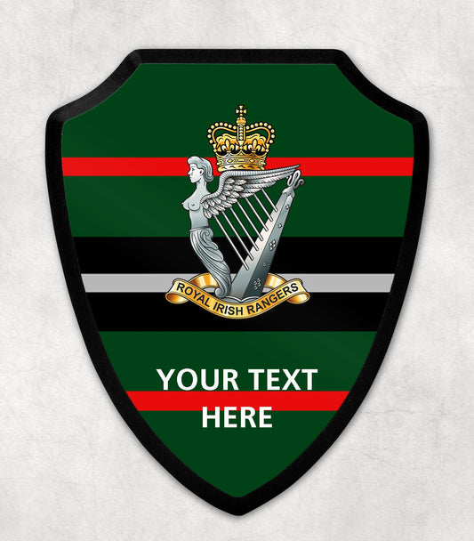 Royal Irish Rangers - Printed Wall Shield