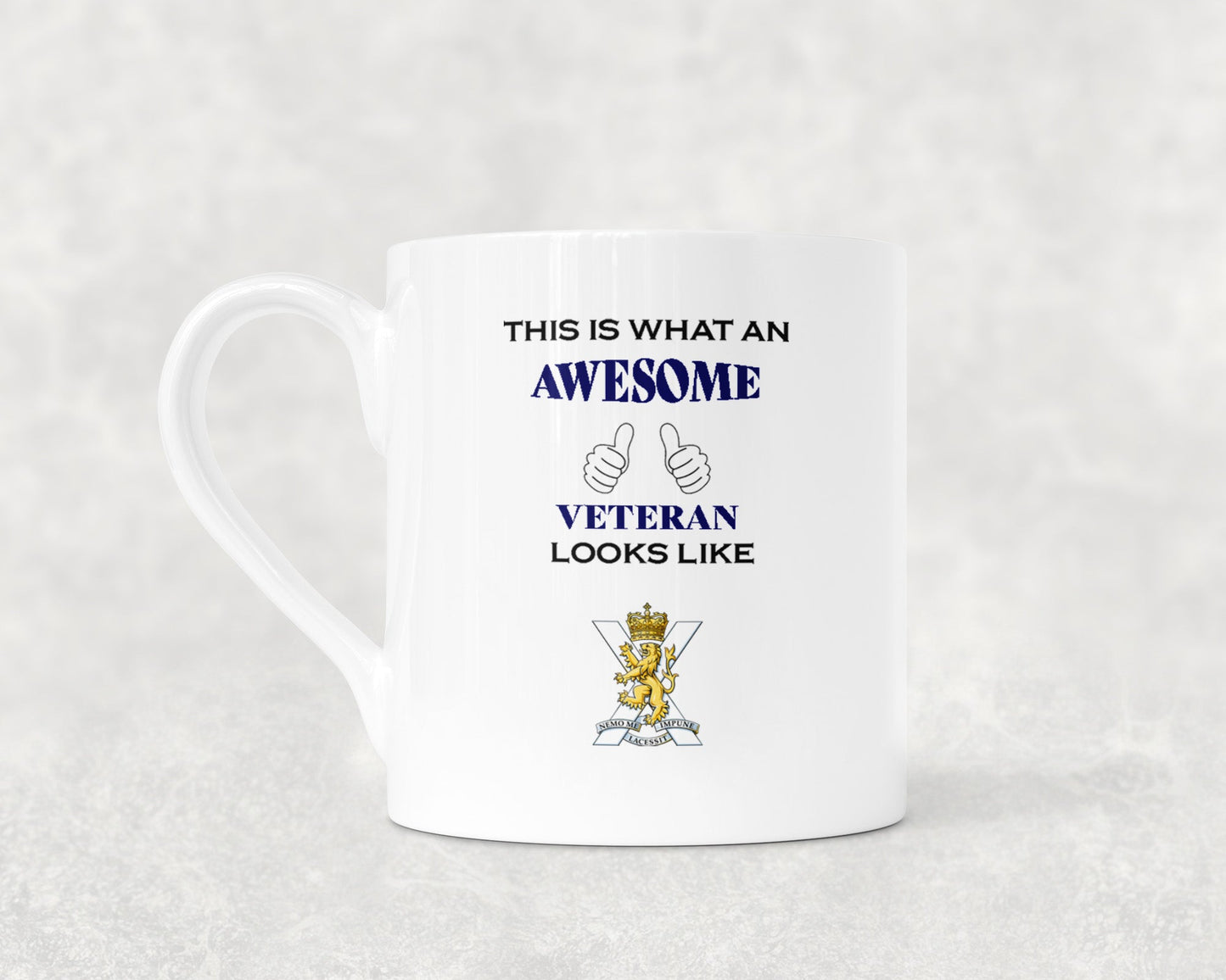 The Royal Regiment of Scotland - Veteran - Bone China Mug