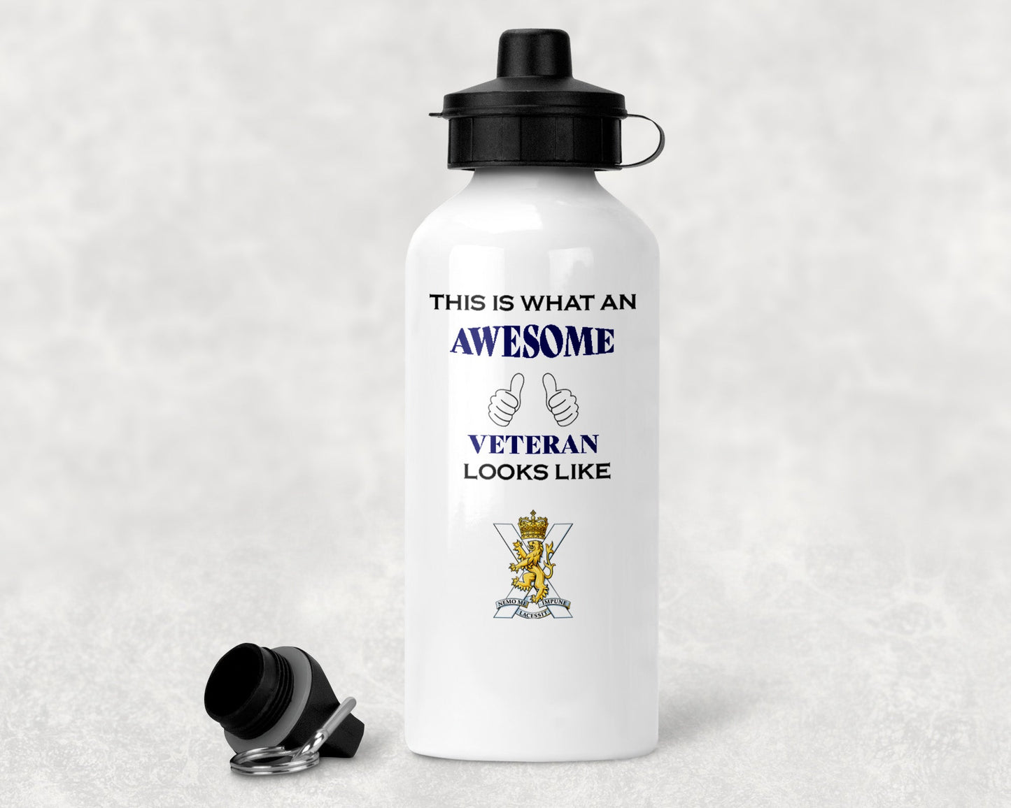 The Royal Regiment of Scotland - Veteran - Aluminium Water Bottle