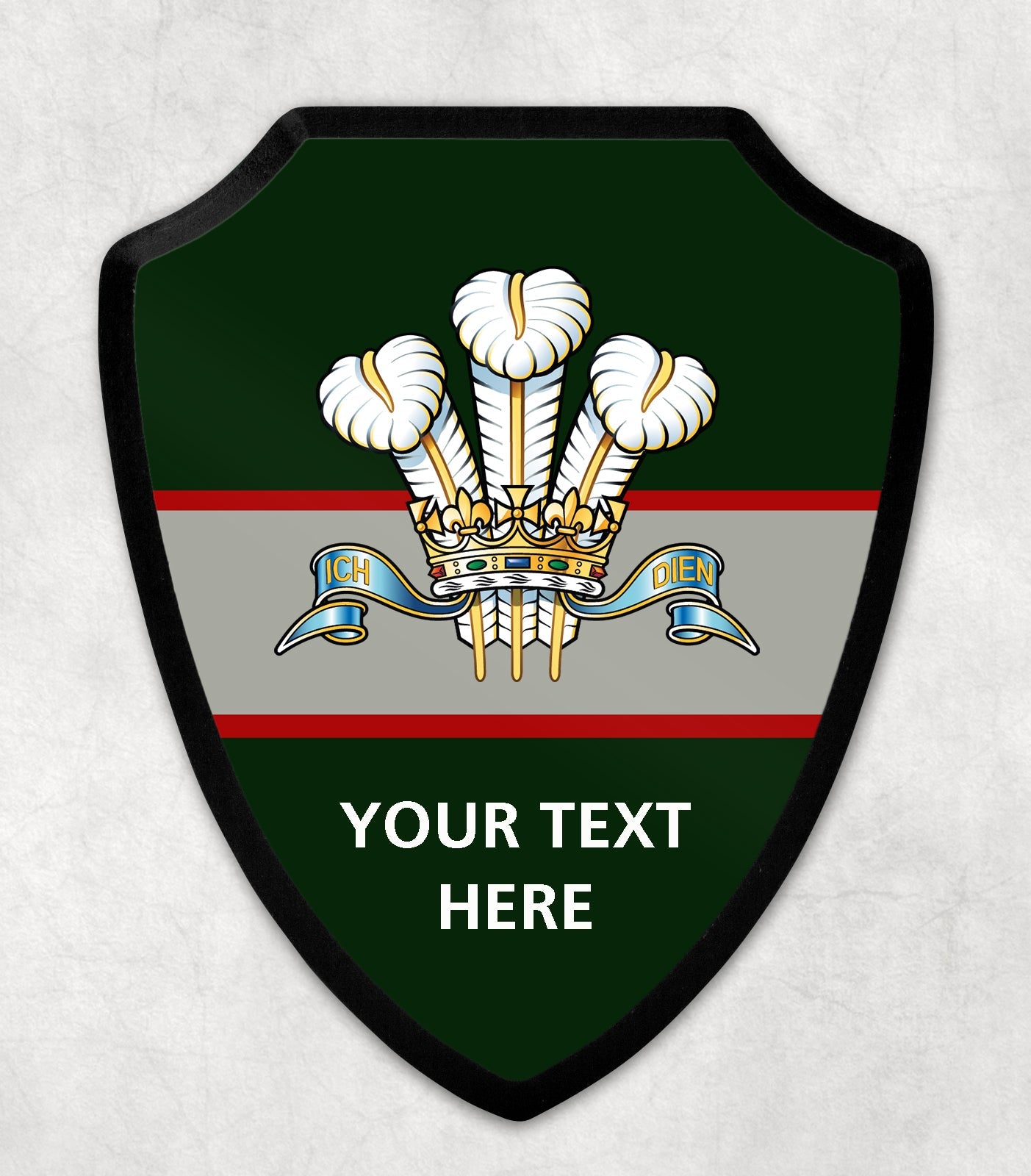 Royal Regiment of Wales - Printed Wall Shield