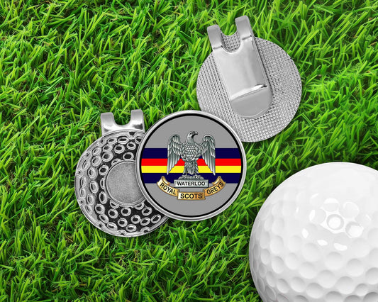 Royal Scots Greys - Golf Ball Marker Hat Clip