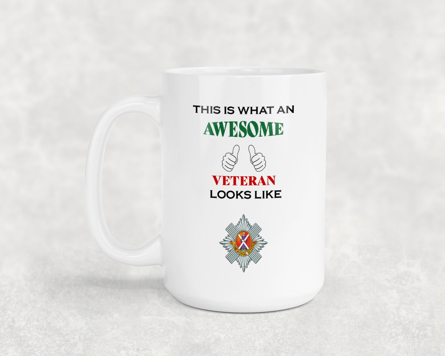 Royal Scots - Veteran - 15oz Mug