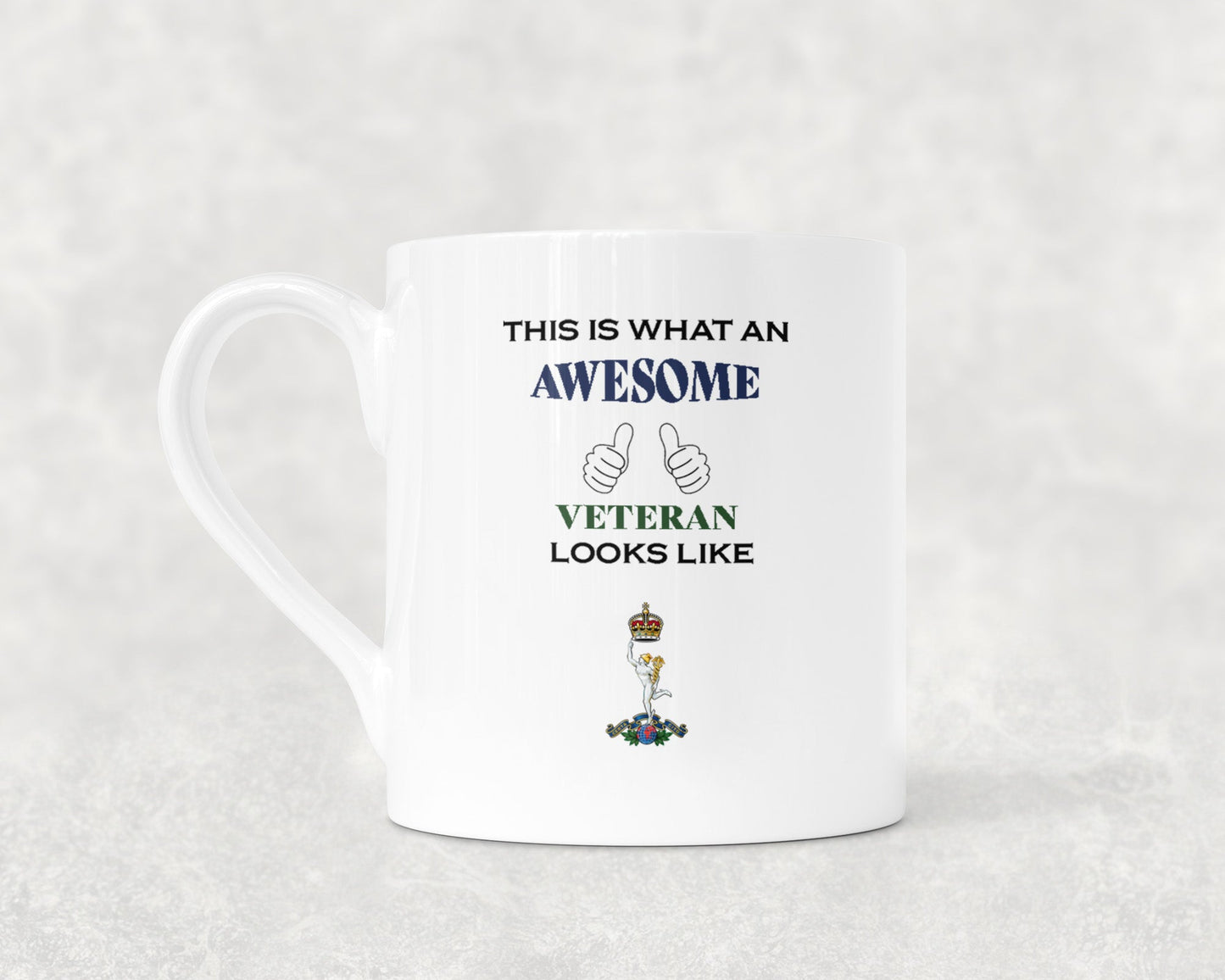 Royal Corps of Signals KC - Veteran - Bone China Mug