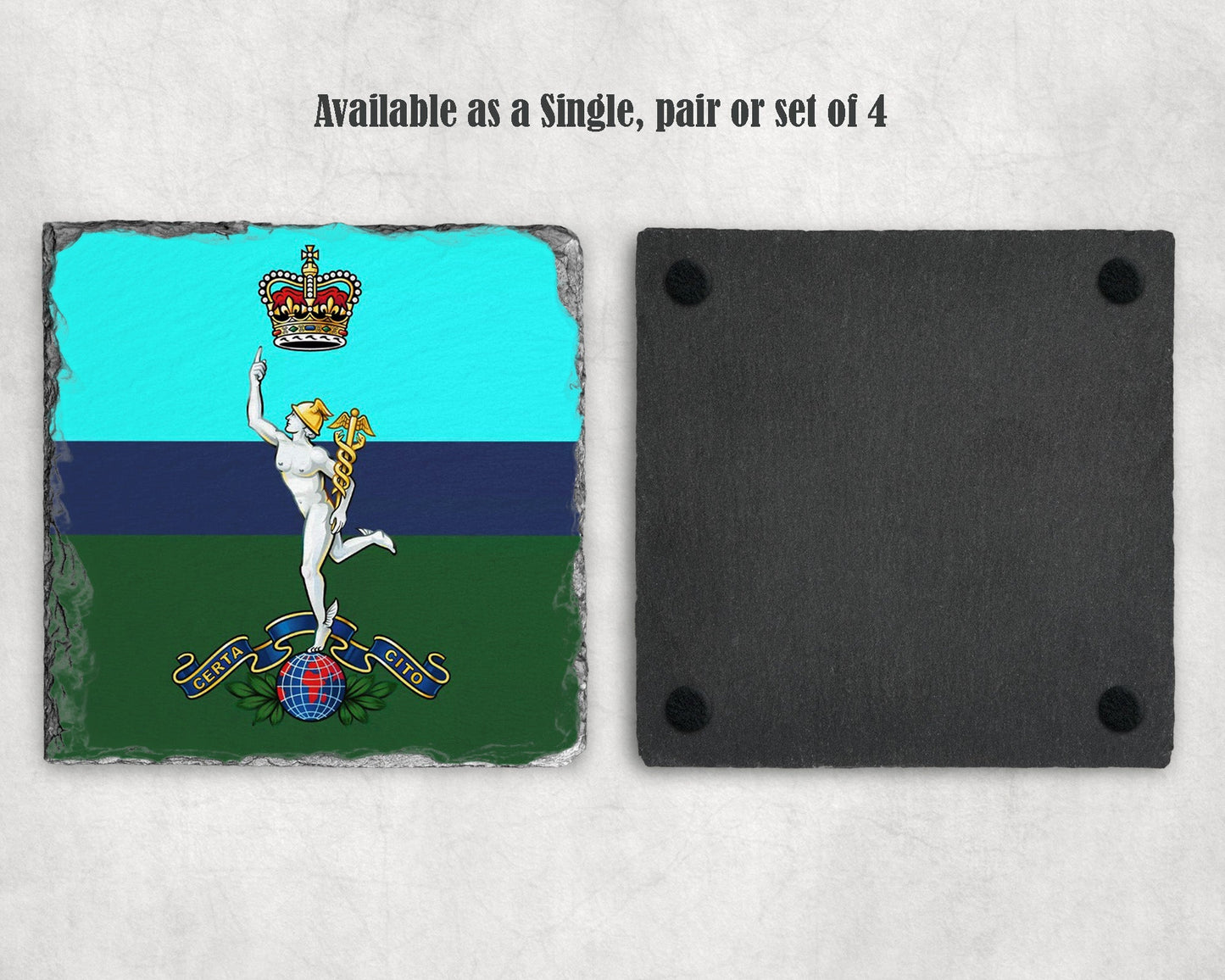 Royal Corps of Signals - Slate Coaster