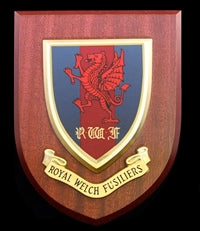 Royal Welch Fusiliers - Wall Shield Plaque | MOD Licensed Seller | Regimental