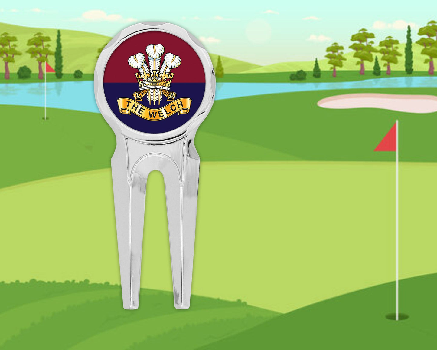 Royal Welch Fusiliers - Golf Divot Repair Tool