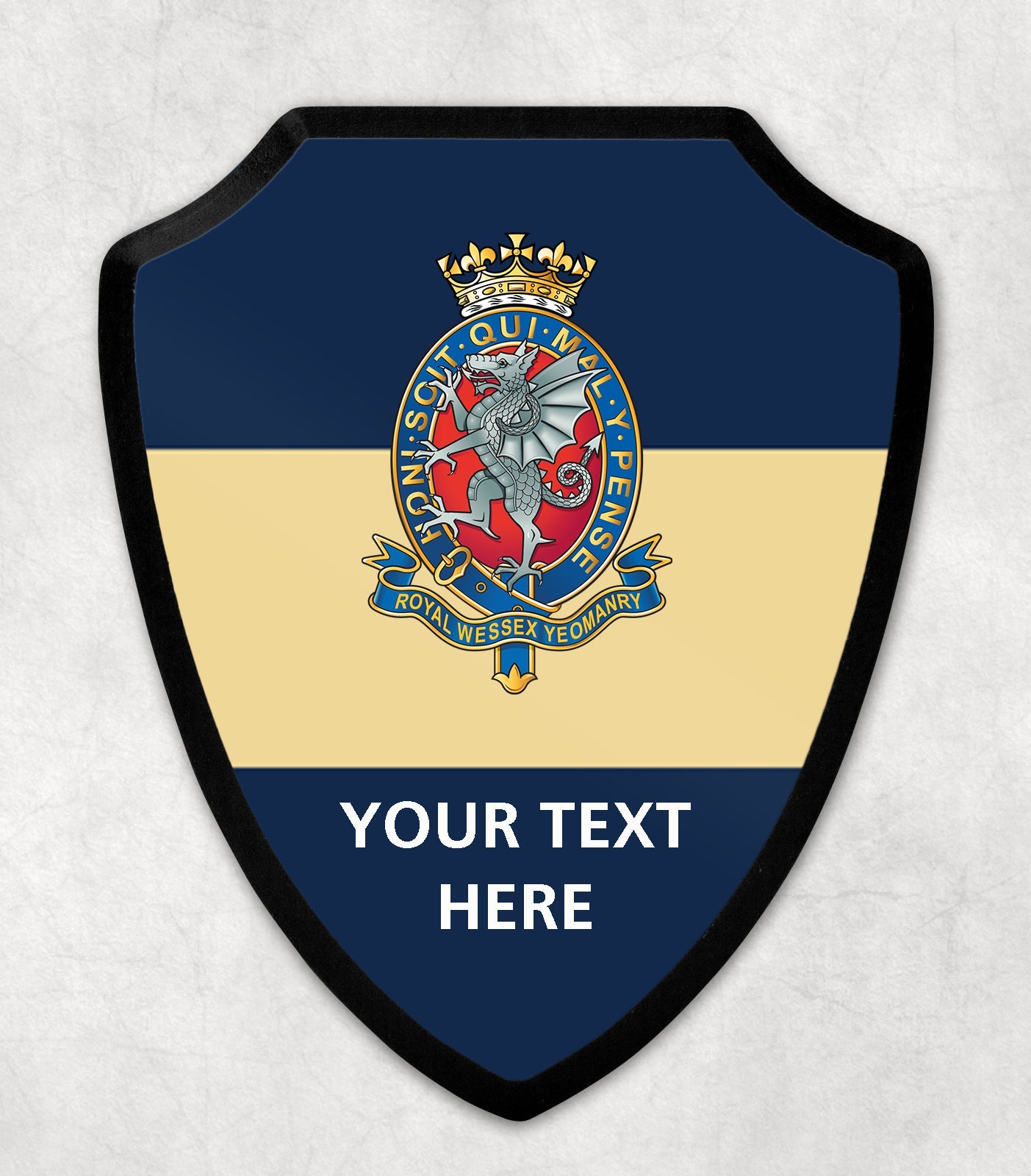 Royal Wessex Yeomanry - Printed Wall Shield