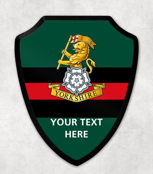 Royal Yorkshire Regiment - Printed Wall Shield
