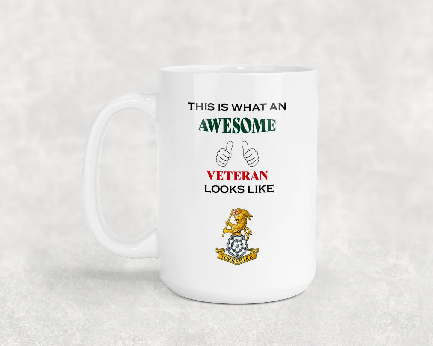 The Royal Yorkshire Regiment - Veteran - 15oz Mug