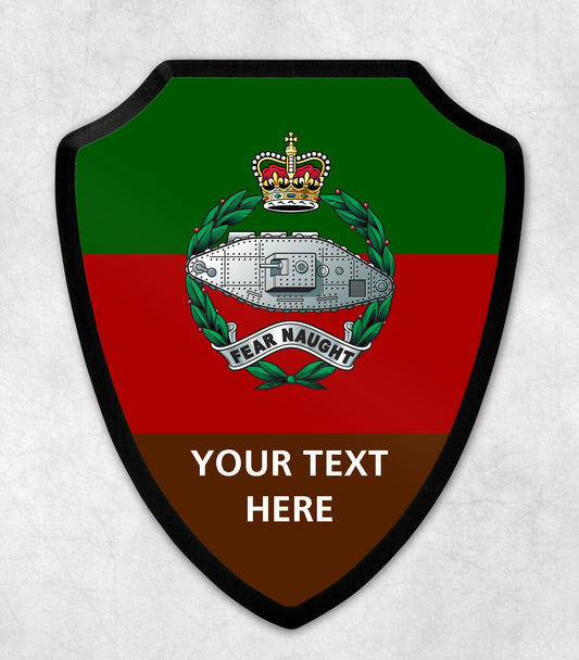 Royal Tank Regiment - Printed Wall Shield