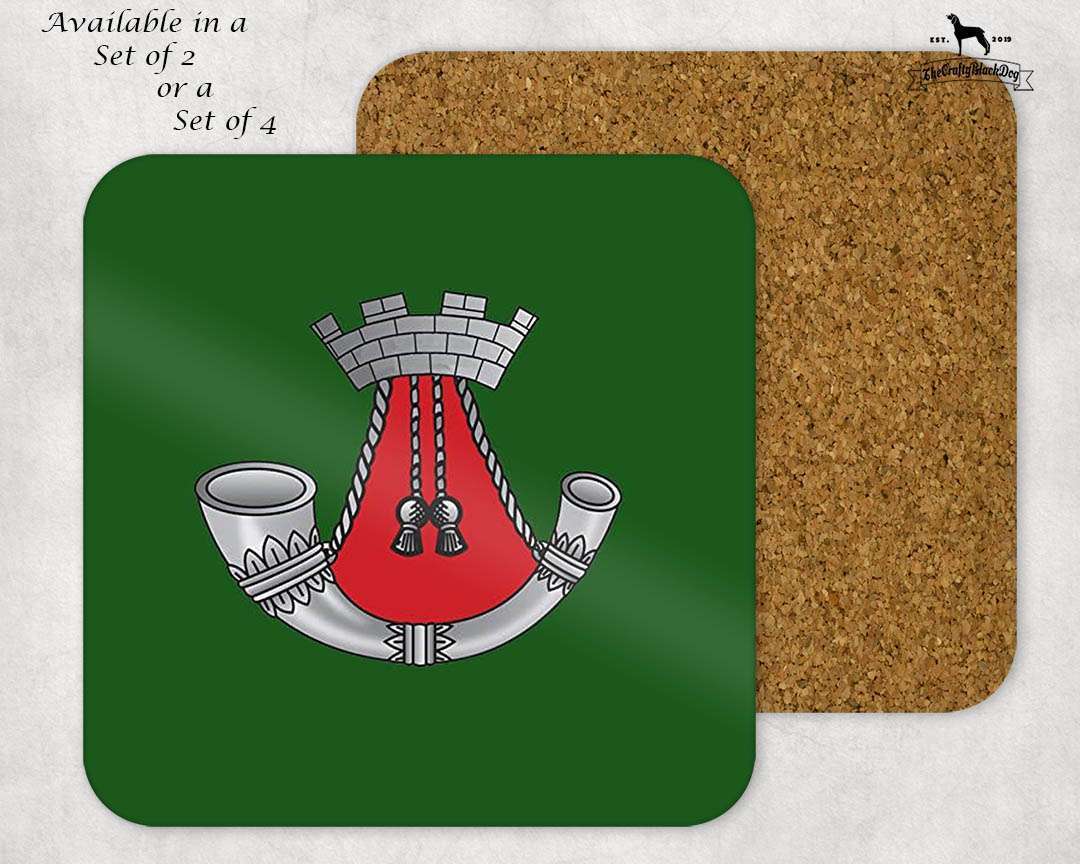 Somerset and Cornwall Light Infantry - COASTER SET