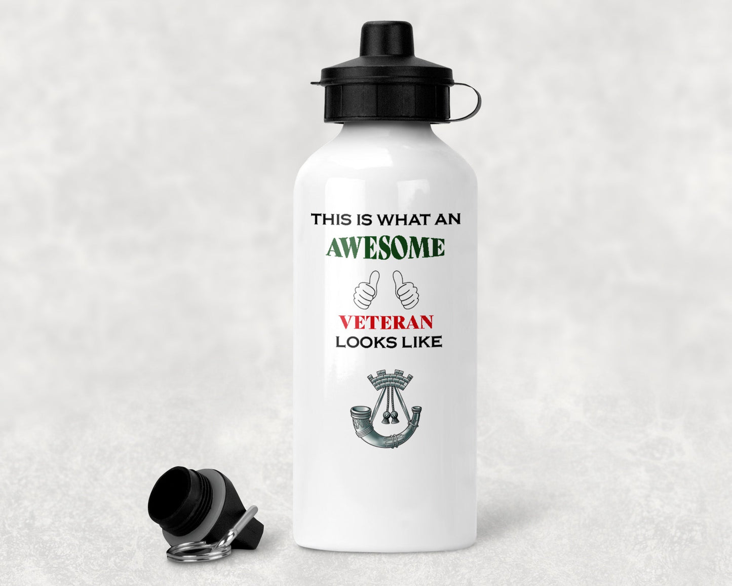 Somerset and Cornwall Light Infantry - Veteran - Aluminium Water Bottle