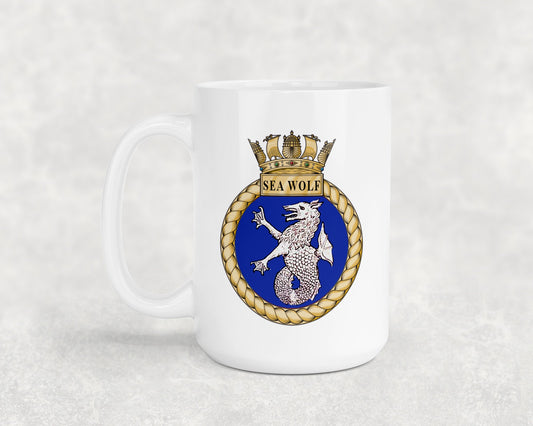 HMS Sea Wolf - 15oz Mug