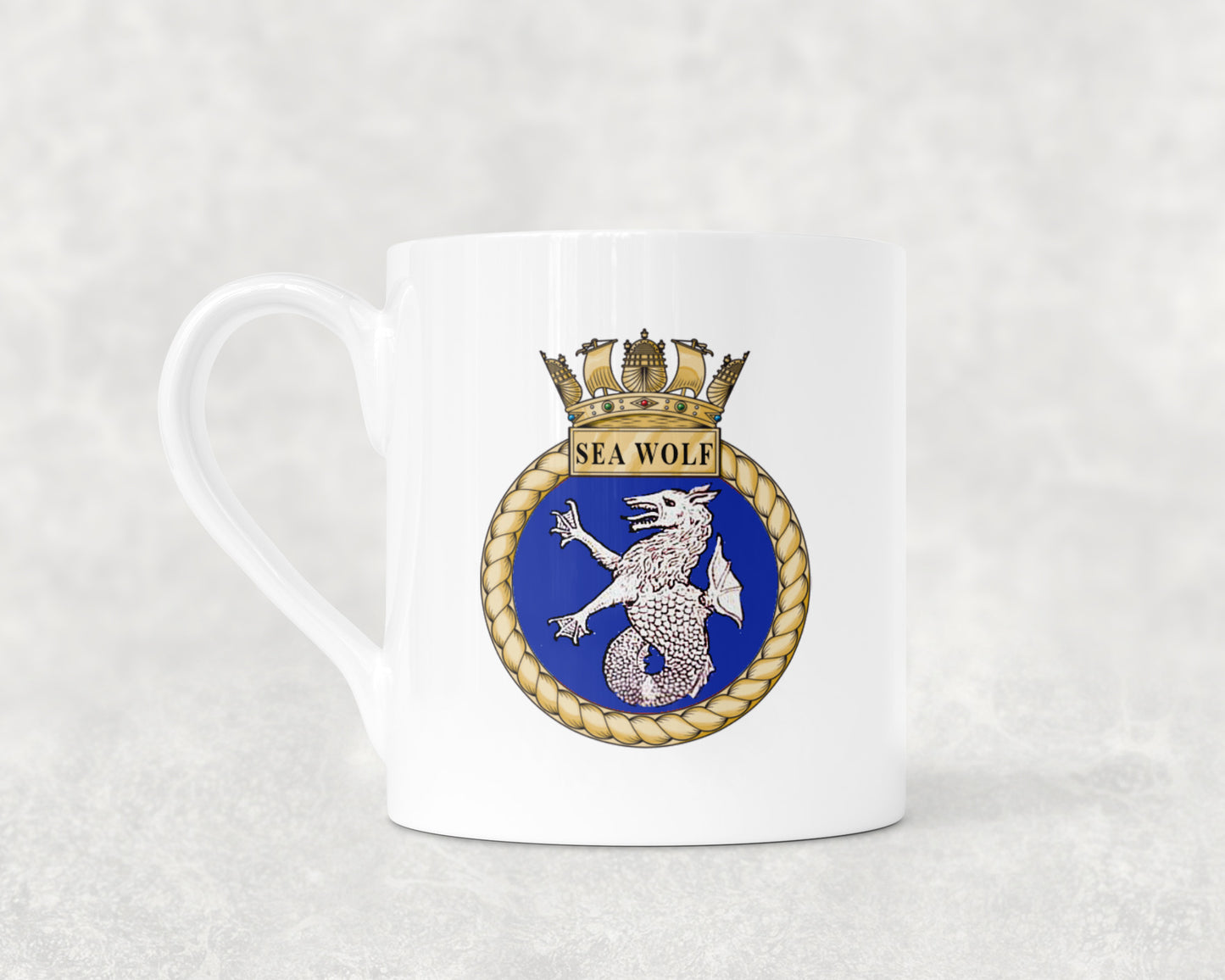 HMS Sea Wolf - Bone China Mug