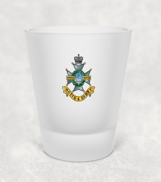 The Sherwood Foresters (Notts and Derby Regiment) - Shot Glass